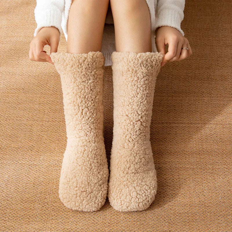 SnugHaven Thermal Socks – Ultra-Warm, Plush Comfort for Cozy Nights