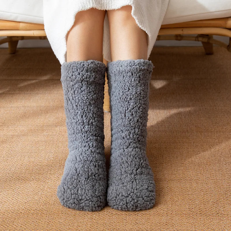 SnugHaven Thermal Socks – Ultra-Warm, Plush Comfort for Cozy Nights