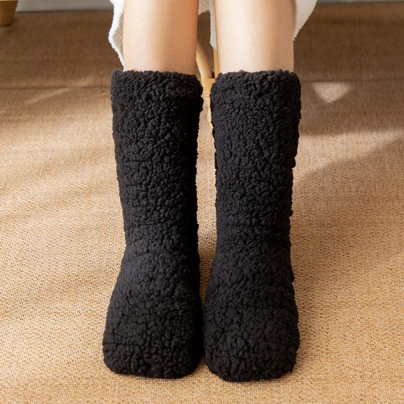 SnugHaven Thermal Socks – Ultra-Warm, Plush Comfort for Cozy Nights