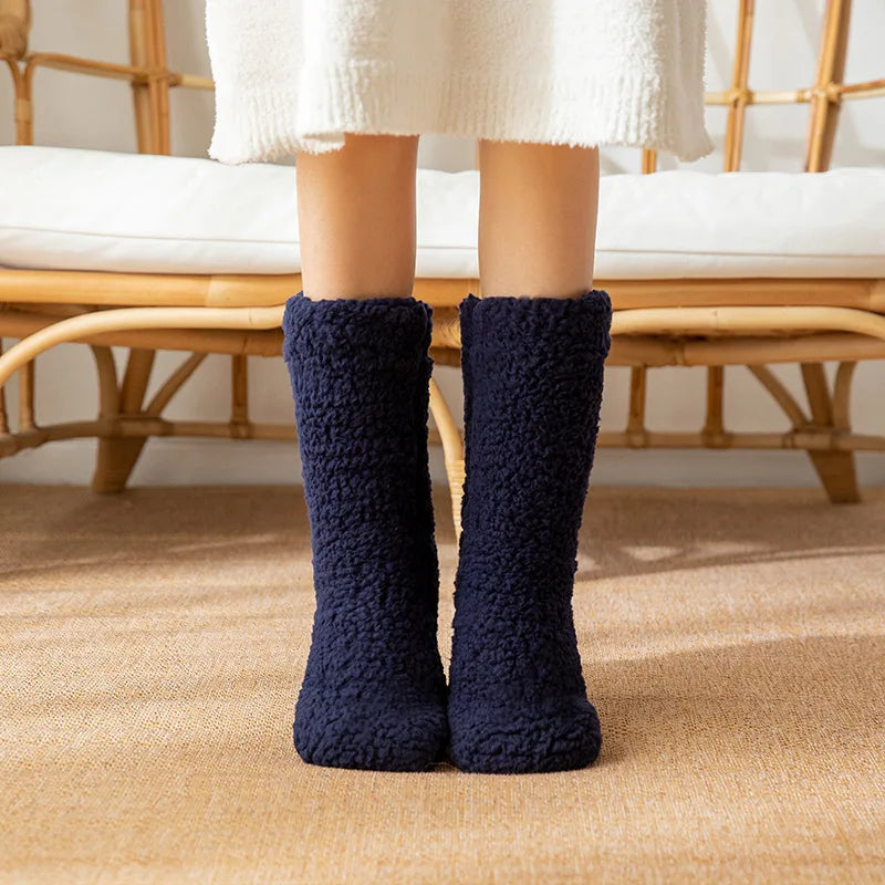 SnugHaven Thermal Socks – Ultra-Warm, Plush Comfort for Cozy Nights