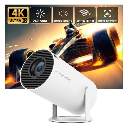 Magcubic HY300 Pro 4K Projector – Your Personal Home Cinema, Indoors or Outdoors