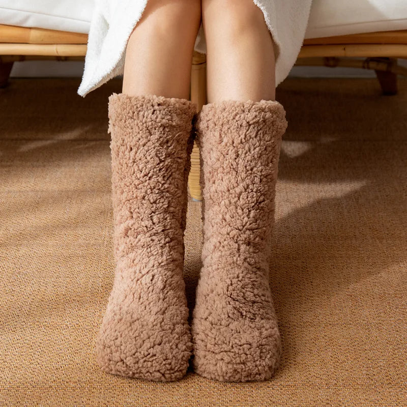 SnugHaven Thermal Socks – Ultra-Warm, Plush Comfort for Cozy Nights