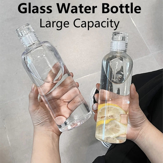 PureFlow Glass Water Bottle – Hydrate in Style, Anytime, Anywhere